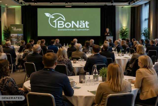 AI-genererad bild på ett möte inom nätverket BoNät