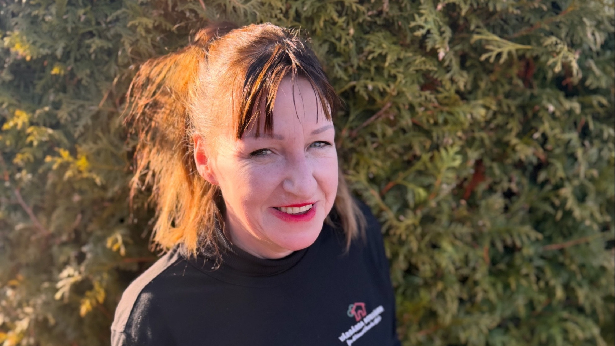 Bild på Lesley,  ny lokalvårdare